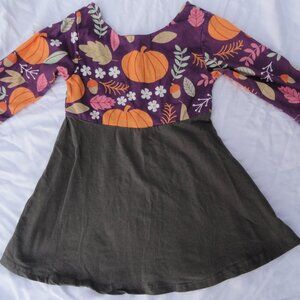 2 for $15 Size 5T Fall Autumn Pumpkin Dress Size 120 US Size 5T